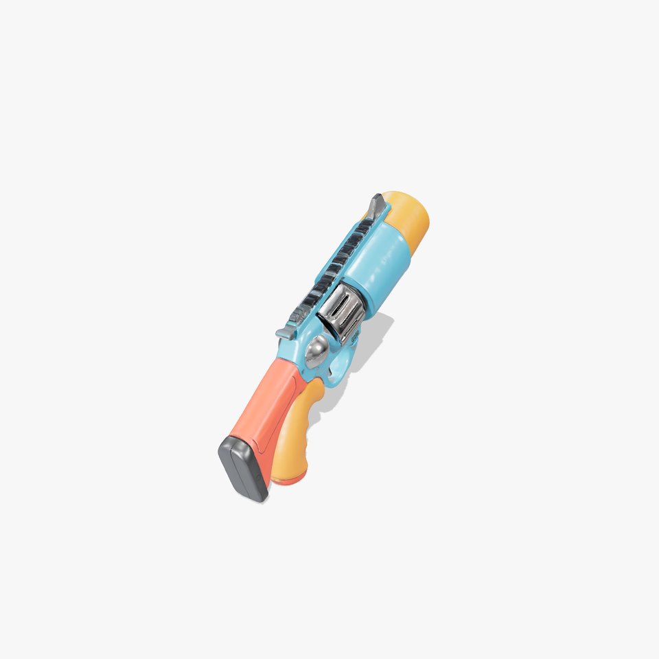 Colorful Toy Blaster model pack
